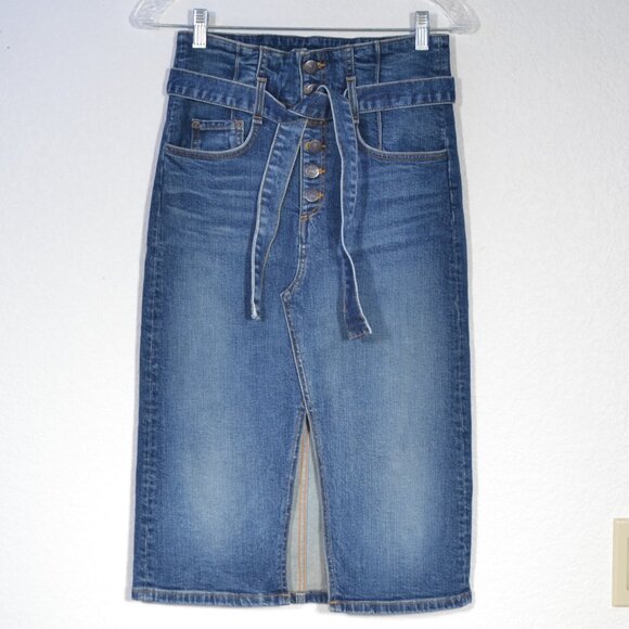 VERONICA BEARD DENTON PENCIL SKIRT, SZ 4 - Picture 2 of 9